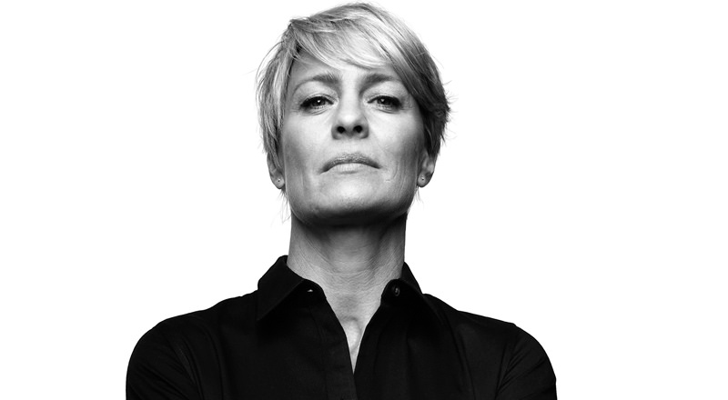 Robin Wright as Claire Underwood in House of Cards. Courtesy of Creative Commons