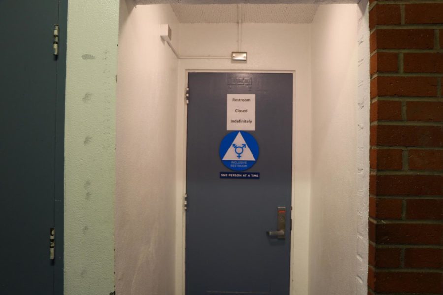 M-Building gender-neutral bathrooms reopen