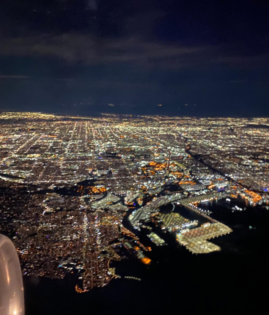 Lincoln's last view of Los Angeles before the fires. 